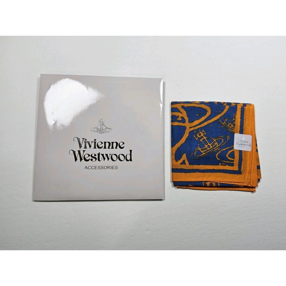 Vivienne Westwood Handkerchief Neckerchief Bandana Scarf Pocket Square Japan